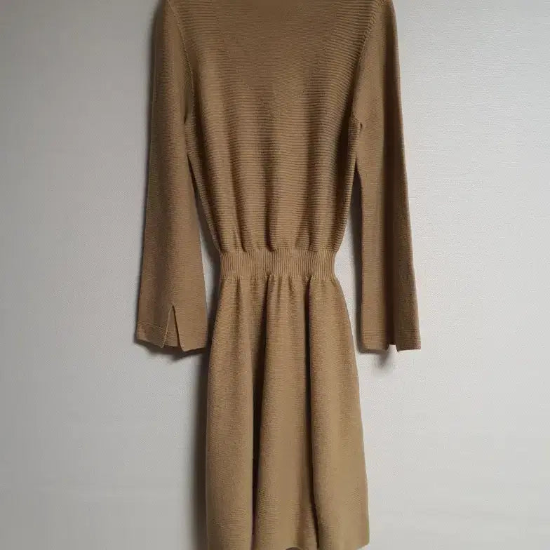 [BUNJANG] SJSJ Sue Elastic Waist Knit Dress / 에스제이 sjsj 허리 밴딩 수애 니트 원피스 프리 사이즈 정품