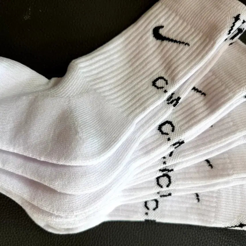 [BUNJANG] Nike NOCTA White Socks 15-Pair Set / 나이키 녹타 화이트 양말 15켤레세트