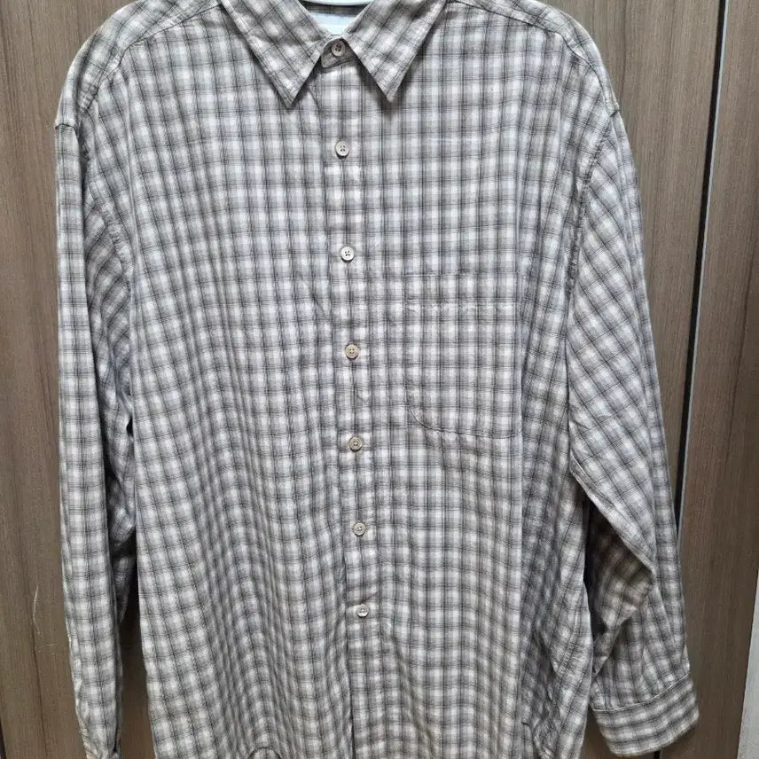 [SOLD OUT] 브라운야드 스테디셔츠 베이지체크 (4size)