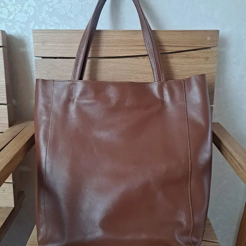 [BUNJANG] Leather Shoulder Bag / 소가죽 숄더백