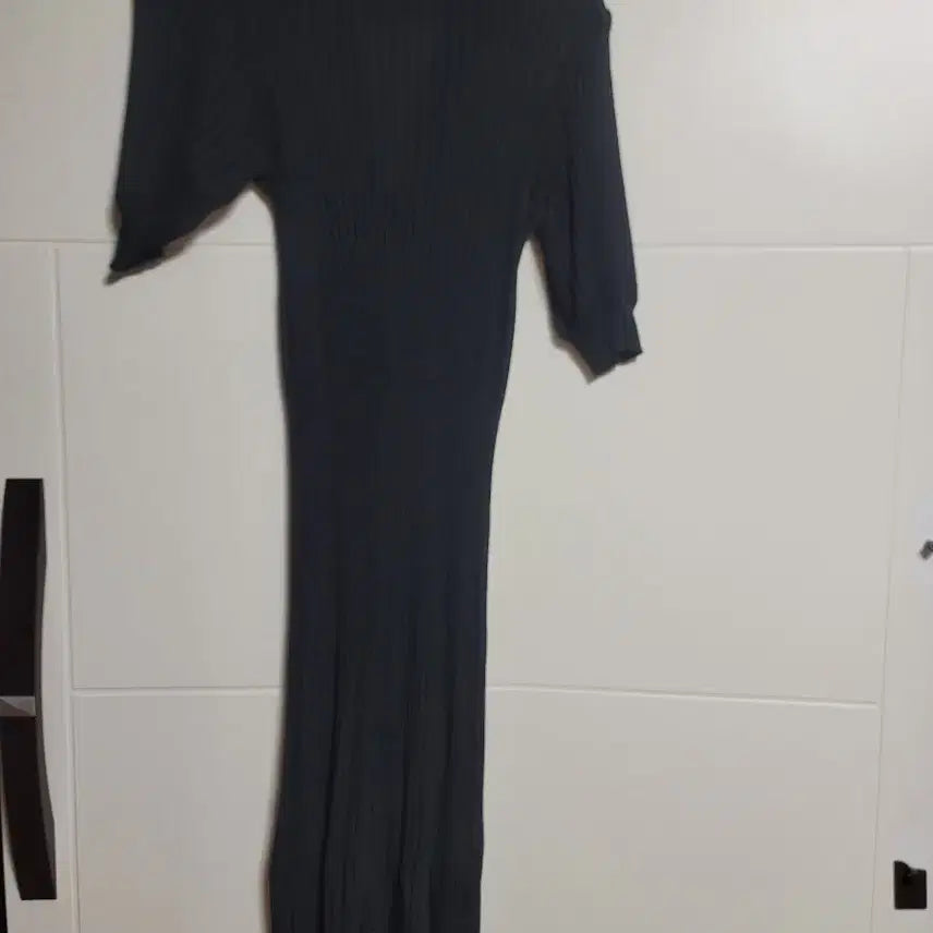 [BUNJANG] SYZP Long Knit Dress / SYZP 블랙 롱 니트 원피스