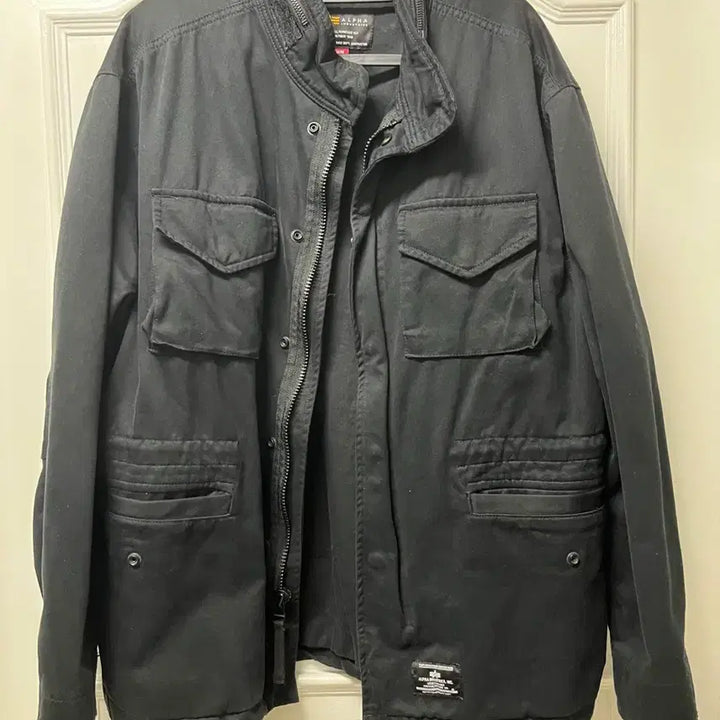 [BUNJANG] Alpha Industries M65 Gen2 Field Coat - Black / 알파인더스트리 m65 모드 필드코트 gen2 블랙