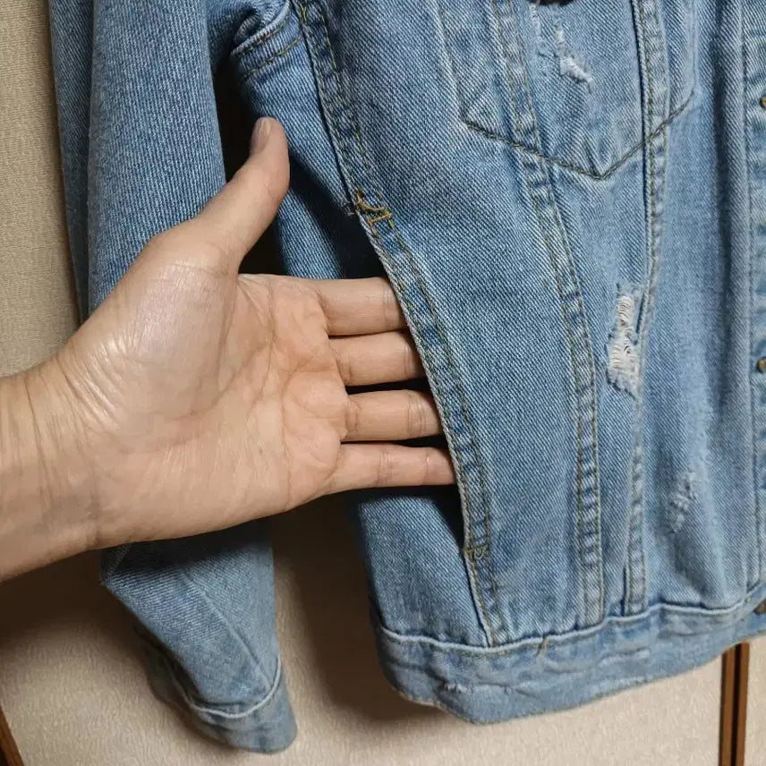 [BUNJANG] Poclain Denim Oversized Denim Jacket / poclain denim 오버핏 청자켓 66~77