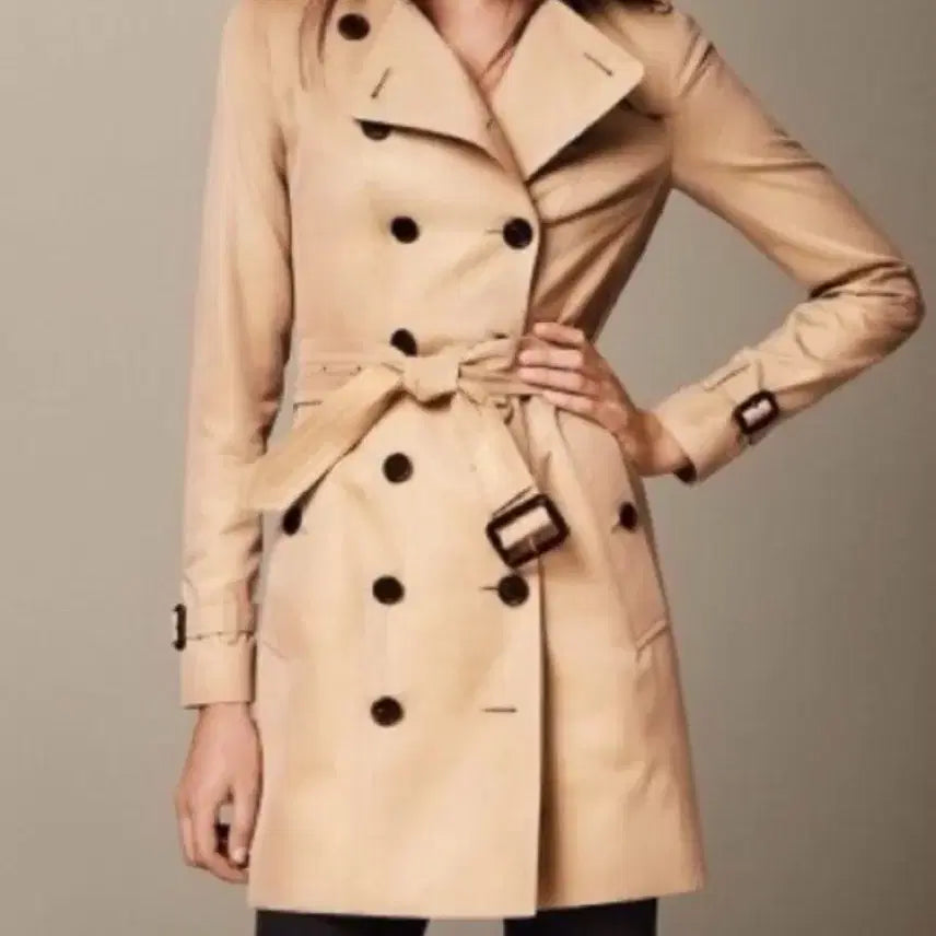 [BUNJANG] Burberry Sandringham Medium Honey Trench Coat / (택있는)버버리 샌드링엄 Sandringham medium 허니 트렌치