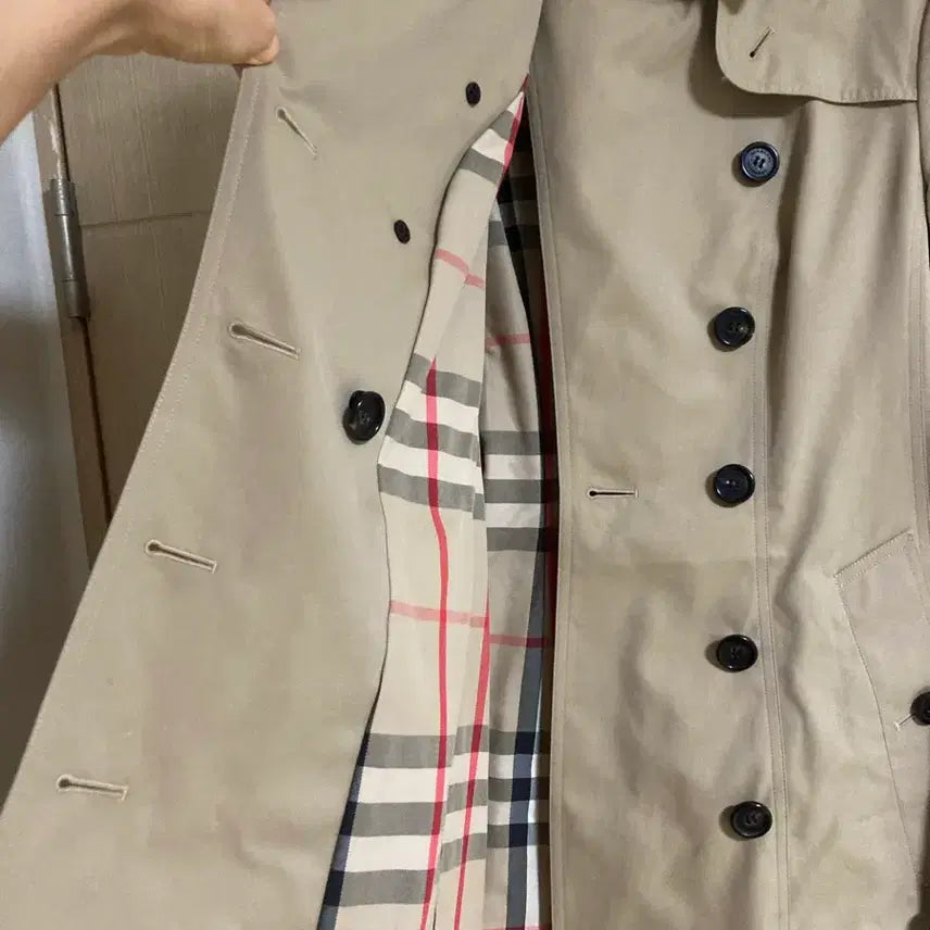 [BUNJANG] Burberry Sandringham Medium Honey Trench Coat / (택있는)버버리 샌드링엄 Sandringham medium 허니 트렌치