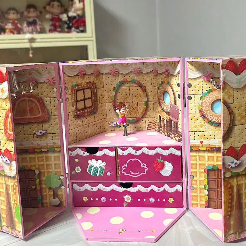 [BUNJANG] Pekochan House Music Box / 페코짱 하우스 인형의 집 오르골