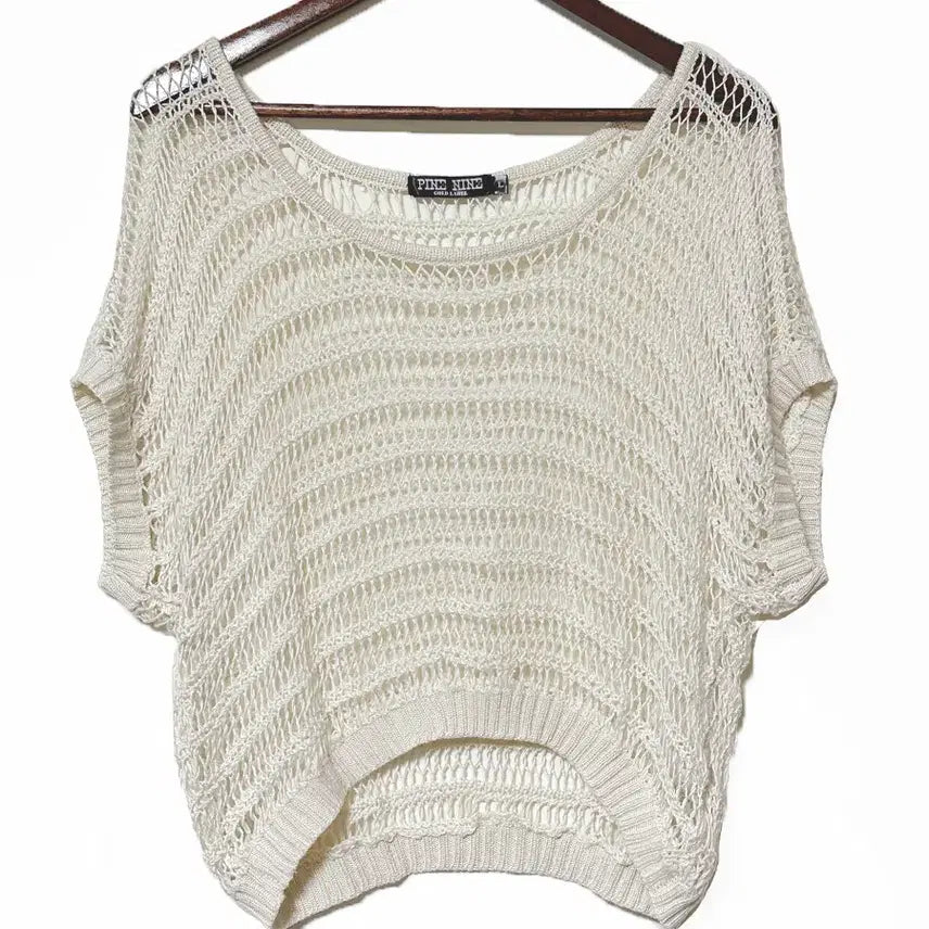 [BUNJANG] Vintage Japanese Open Knit Loose Fit Sweater / 일본빈티지 그물니트 루즈 오버핏가오리 니트 모리걸하구미룩갸루y2k히피