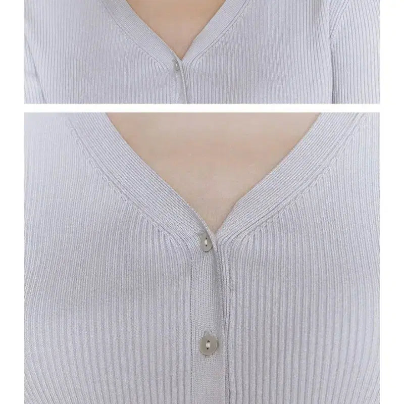 [SOLD OUT] 지오다노 골지 니트 가디건 M사이즈 여성