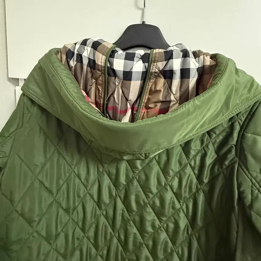 [BUNJANG] Burberry Quilted Long Jacket (L) / 버버리패딩 퀼팅롱자켓 L사이즈(77~)