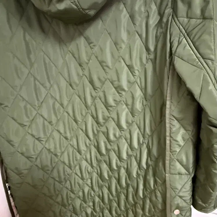 [BUNJANG] Burberry Quilted Long Jacket (L) / 버버리패딩 퀼팅롱자켓 L사이즈(77~)