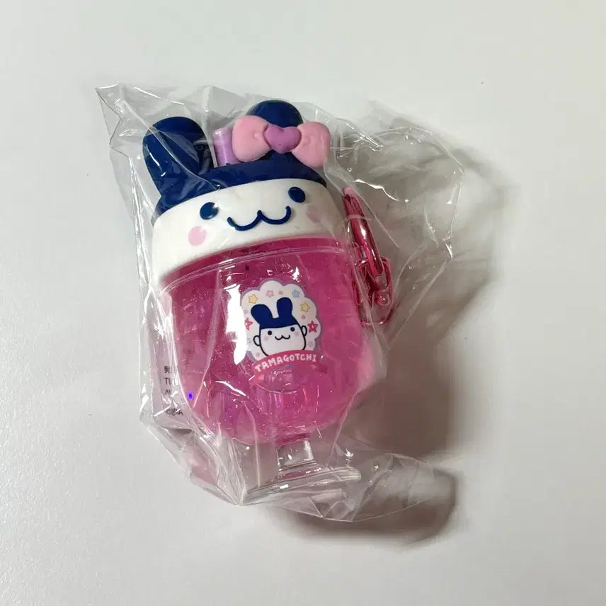 [BUNJANG] Tamagotchi Mimitchi Glitter Soda Keychain / 다마고치 미미치 미밋치 글리터 소다 키링