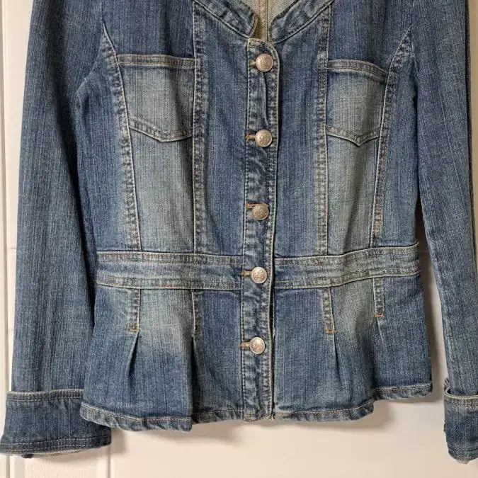 [SOLD OUT] 쉬즈미스 데님 자켓 페플럼 스타일55,66