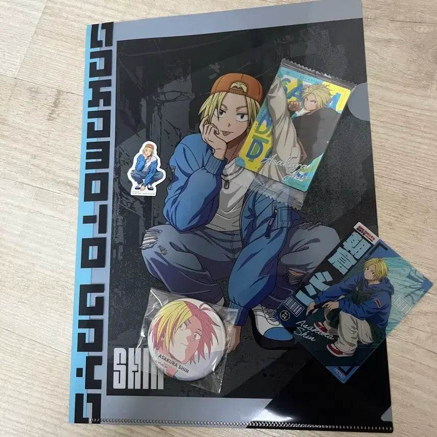 [BUNJANG] Sakamoto Days Asakura Shin Goods Bundle / 사카모토데이즈 아사쿠라 신 굿즈