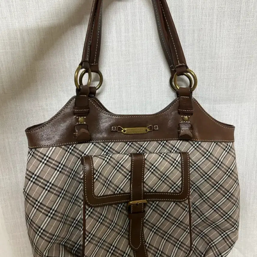 [BUNJANG] Burberry Blue Label Check Shoulder Bag / 버버리 블루라벨 체크 숄더백