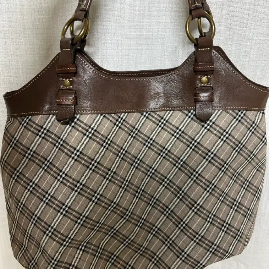 [BUNJANG] Burberry Blue Label Check Shoulder Bag / 버버리 블루라벨 체크 숄더백