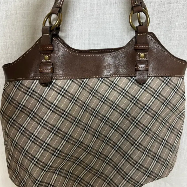 [BUNJANG] Burberry Blue Label Check Shoulder Bag / 버버리 블루라벨 체크 숄더백