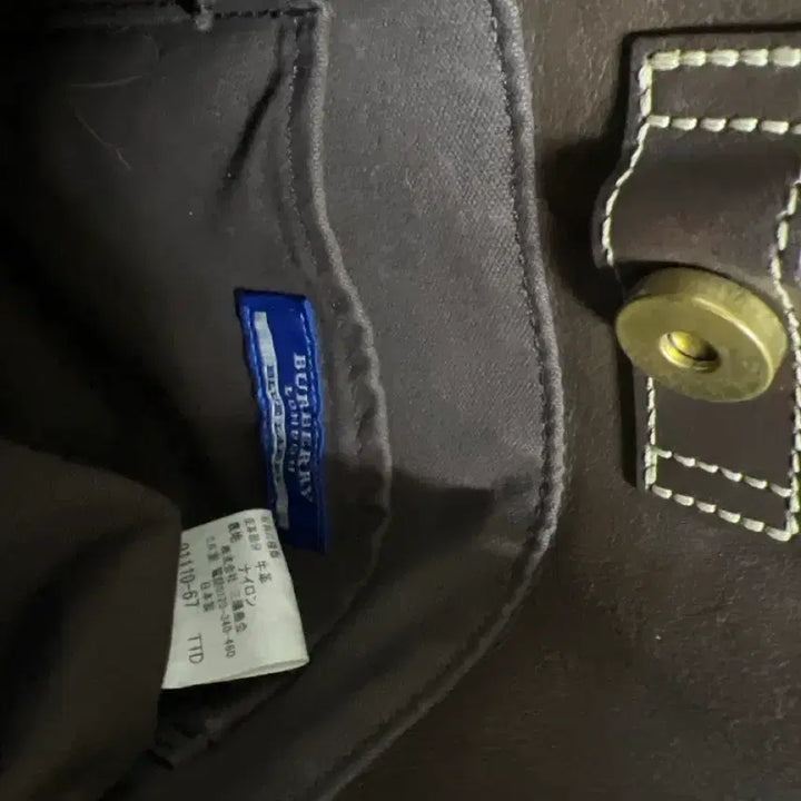 [BUNJANG] Burberry Blue Label Check Shoulder Bag / 버버리 블루라벨 체크 숄더백