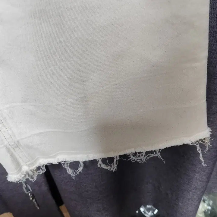 [BUNJANG] CLOSED Ivory Denim Wide Pants - Made in Italy - 26 / CLOSED 아이보리 데님 와이드 팬츠-메이드 인 이태리-26