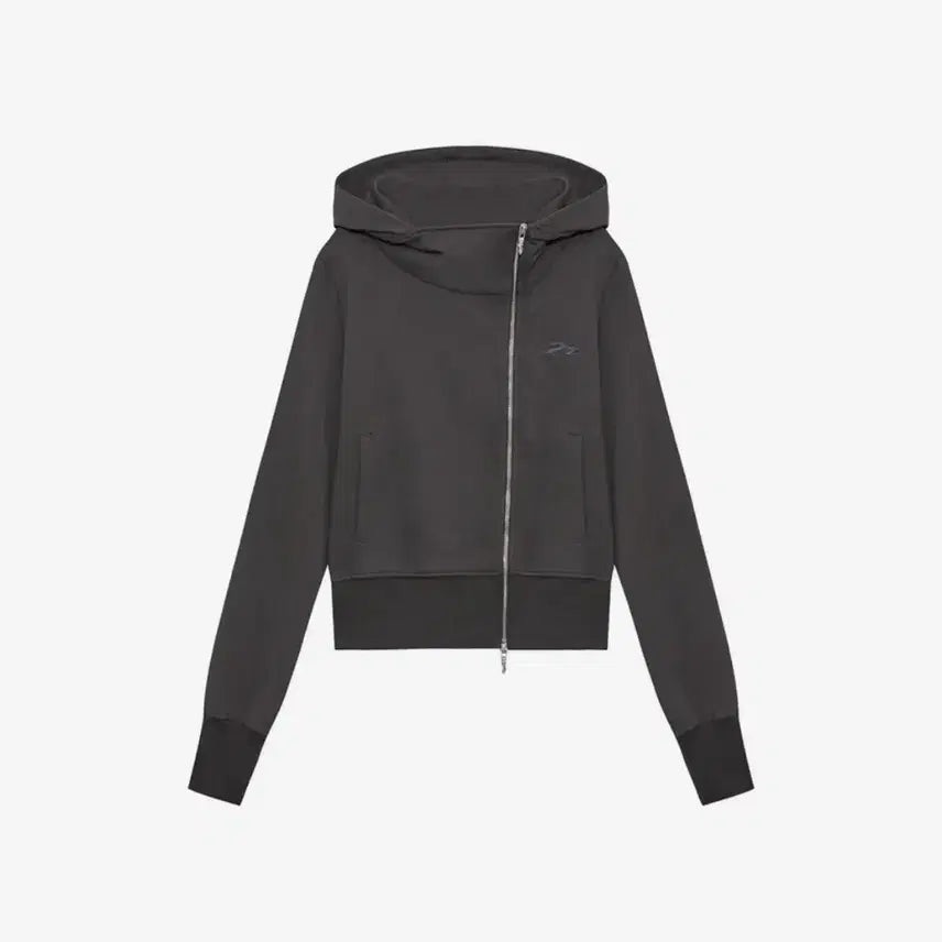 [BUNJANG] Songisongi Magnesium Side Zip Hoodie / 탄산마그네슘 송이송이 혼 아플리케 사이드 지퍼 후드집업