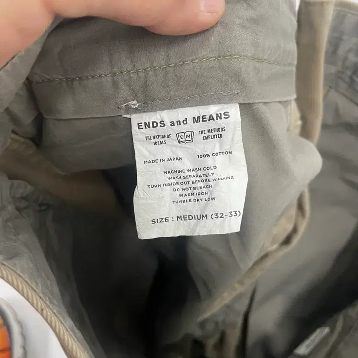 [BUNJANG] Ami Chino Pants / Ends and means 아미치노