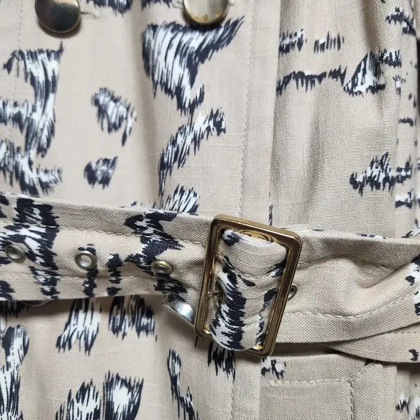 [BUNJANG] Marc Jacobs Pattern Double Trench Coat - Size 55 / 마크제이콥스 패턴 더블 트렌치코트-55