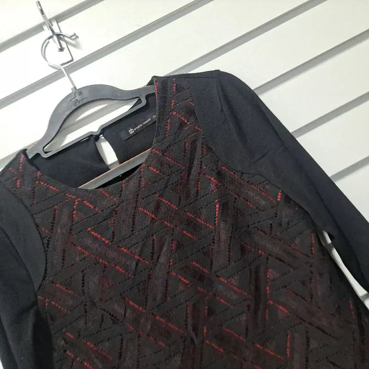 [BUNJANG] Arnold Bassini Layered Blouse - Size 55 / 아놀드바시니 레이어드 이중블라우스 55/옷장꾸미기