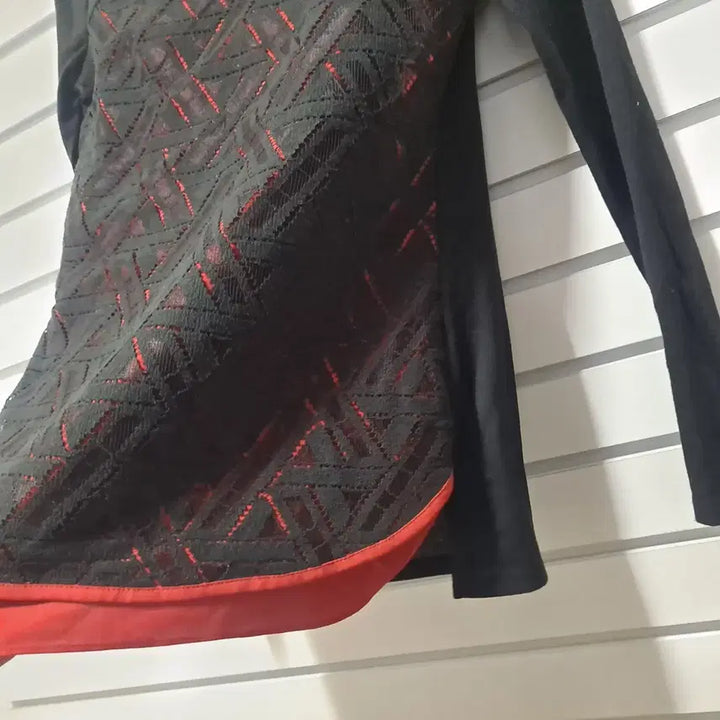 [BUNJANG] Arnold Bassini Layered Blouse - Size 55 / 아놀드바시니 레이어드 이중블라우스 55/옷장꾸미기