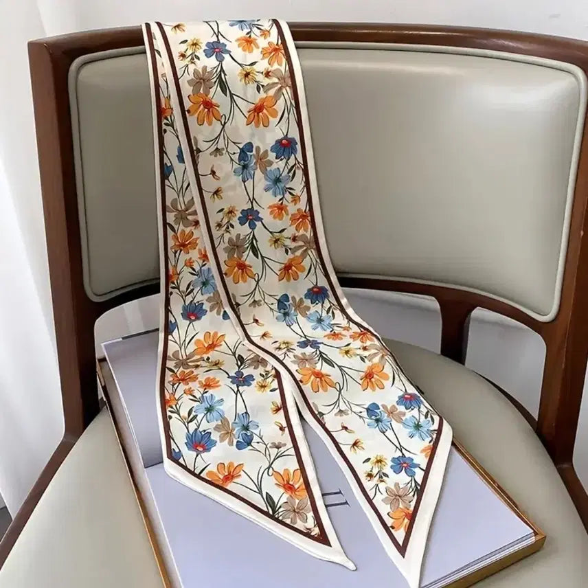 [SOLD OUT] 플라워 패턴 스카프(새상품)