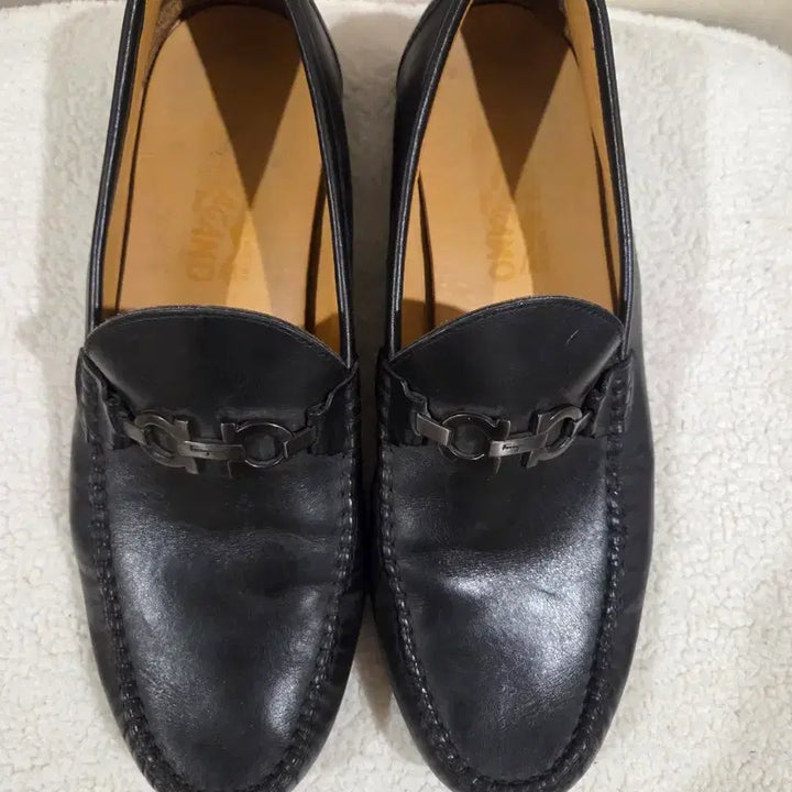 [BUNJANG] Salvatore Ferragamo Gancini Loafers / 제목: 정품 번개페이 페라가모 남성 간치니 로퍼 상태최상 265 270추
