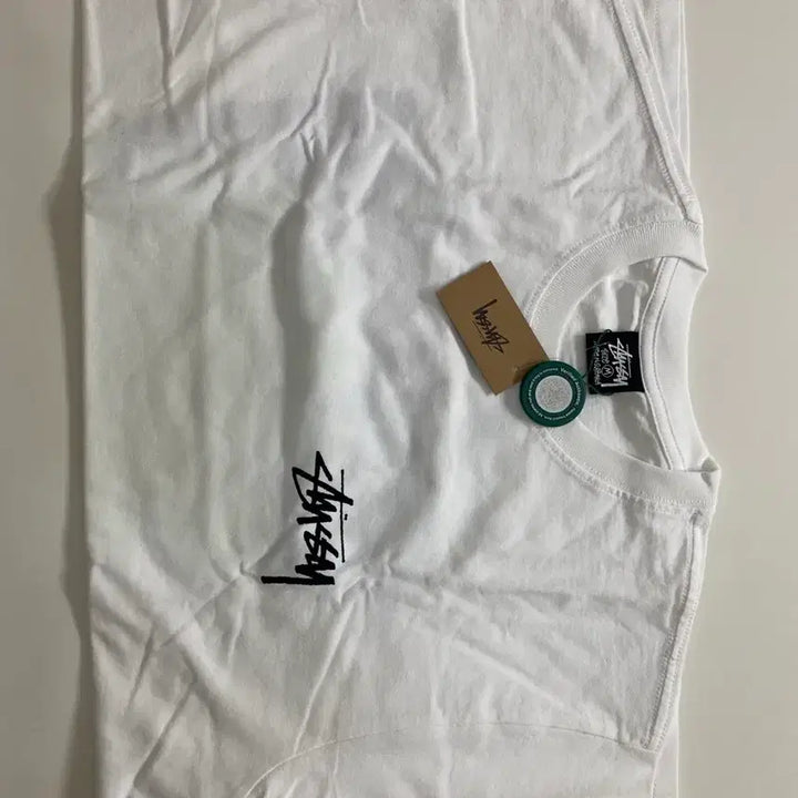 [BUNJANG] Stussy Flower Short Sleeve T-shirt / 새상품) 스투시 플라워 반팔 화이트 M