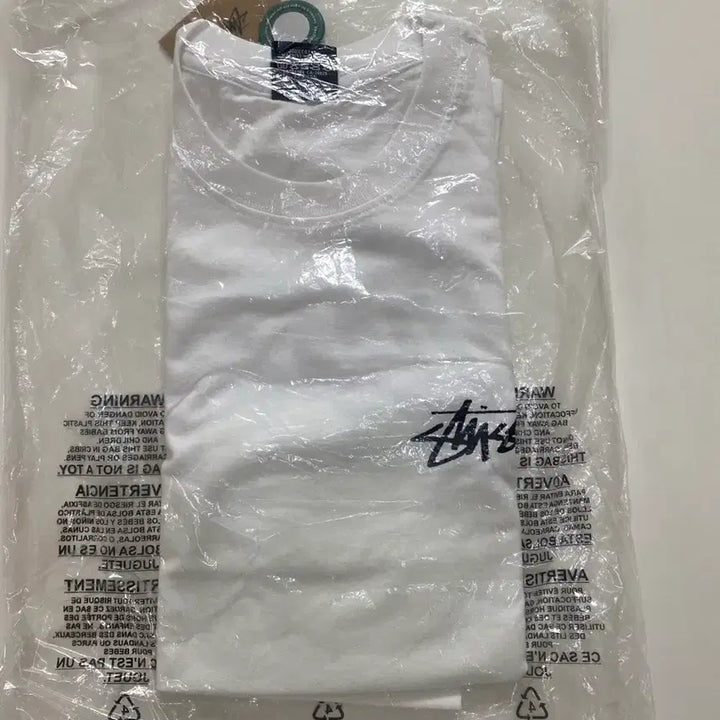 [BUNJANG] Stussy Flower Short Sleeve T-shirt / 새상품) 스투시 플라워 반팔 화이트 M