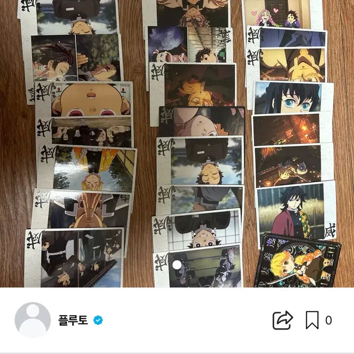 [BUNJANG] Demon Slayer Highlight Cards Bundle Set (28 Cards) / 귀칼 하이라이트 카드 판매