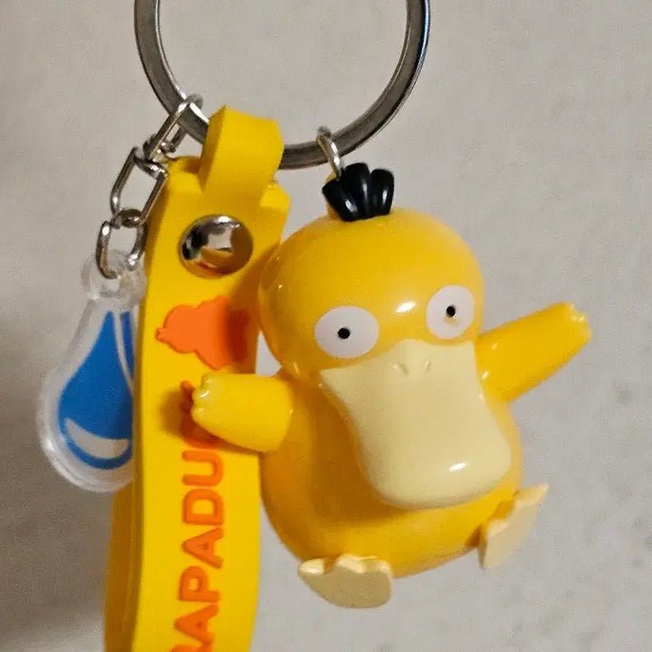 [BUNJANG] Pokemon Psyduck Keyring Set / [미사용] 포켓몬스터 고라파덕 키링 2개
