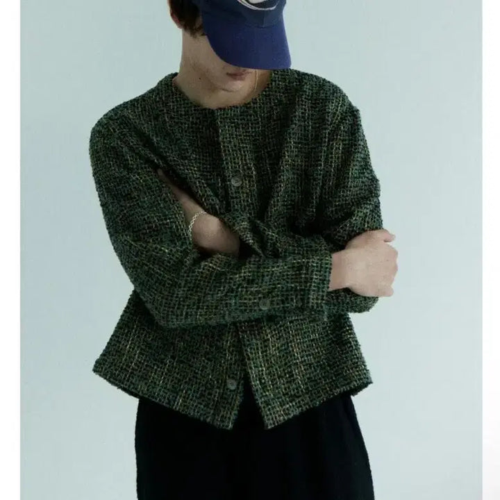 [BUNJANG] Crush Again Tweed Cardigan / 크러쉬 어게인 트위드 가디건