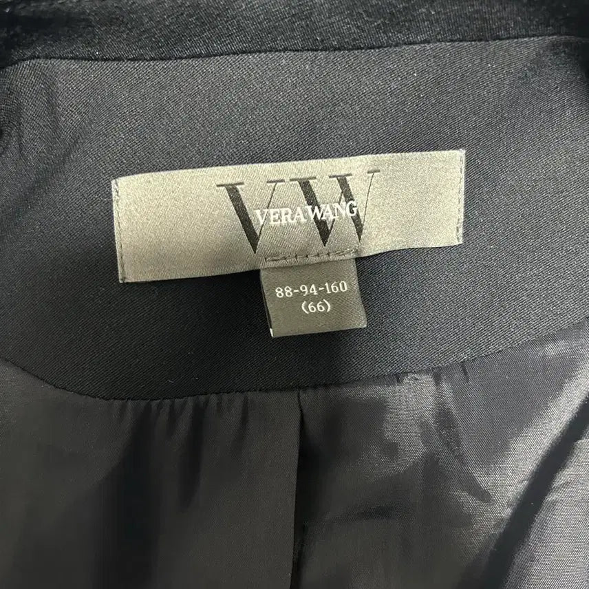 [BUNJANG] Vera Wang Dark Navy Single Blazer Jacket / 베라왕 다크네이비 싱글 블레이저 자켓