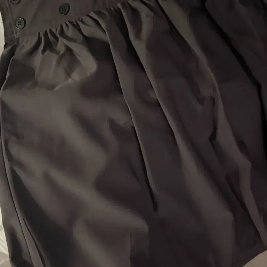 [BUNJANG] Shein A-line Frill Flare Midi Skirt / 일본도쿄소녀 투버튼 A라인 프릴 플레어 미디 스커트 쉬인 치마 회색