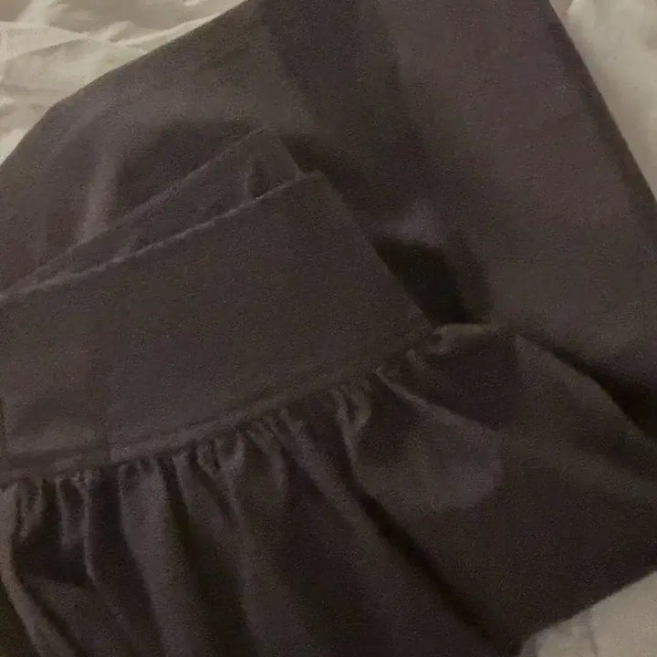 [BUNJANG] Shein A-line Frill Flare Midi Skirt / 일본도쿄소녀 투버튼 A라인 프릴 플레어 미디 스커트 쉬인 치마 회색