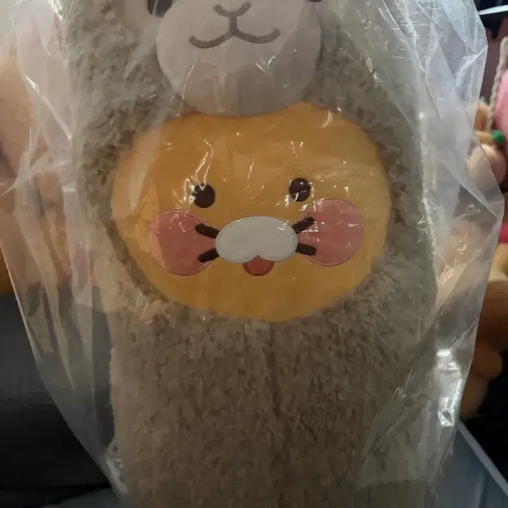 [BUNJANG] Kakao Friends ChunSik Alpaca Large Plush Doll (70cm) / 새상품 카카오프렌즈 춘식이 알파카 대형인형