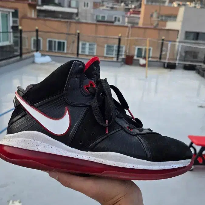 [BUNJANG] Nike Lebron 8 Bred Basketball Shoes / 나이키 르브론 8 브레드 260