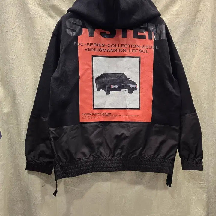 [BUNJANG] System Homme x Venus Mansion Hoodie 95 / 한섬 시스템옴므 + 비너스맨션 콜라보 후드티 95