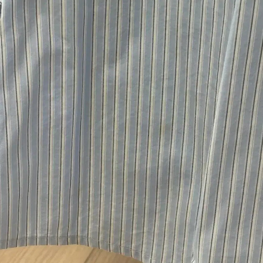 [BUNJANG] Foresto Shirring Blouse Blue Stripe / 포레토 셔링블라우스 블루스트라이프