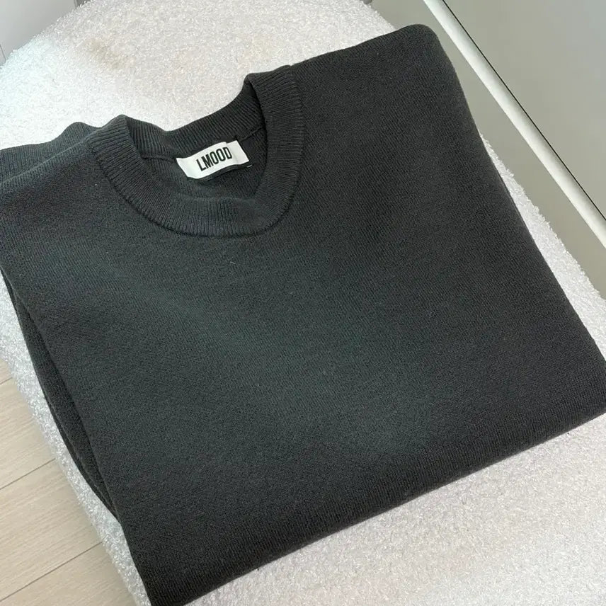 [SOLD OUT] 엘무드 화란 니트 챠콜 46
