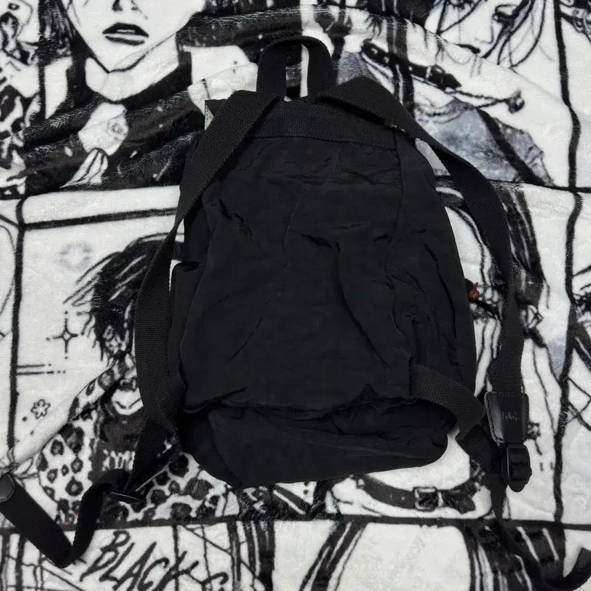 [BUNJANG] Kipling Nylon Black Mini Backpack / 키플링 나일론 블랙 미니 복조리 백팩