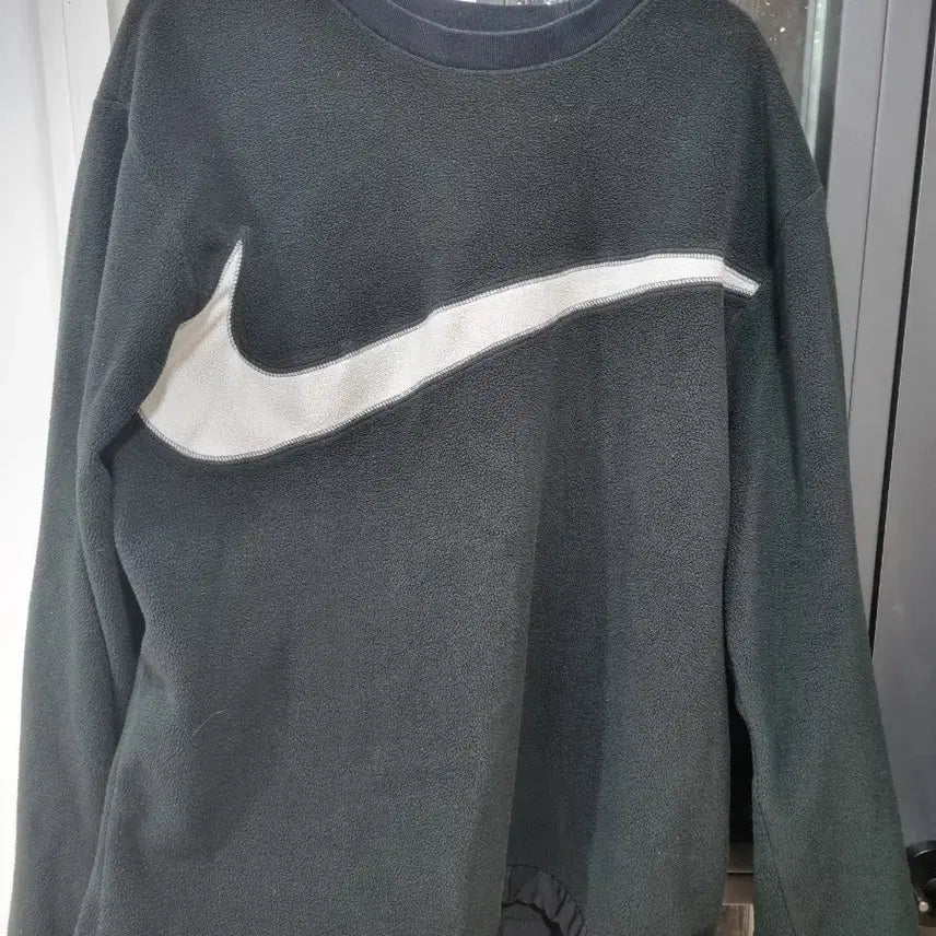 [BUNJANG] Nike Swoosh Fleece Sweatshirt Teal XL / 나이키 스우시 플리스 맨투맨 청록색 XL