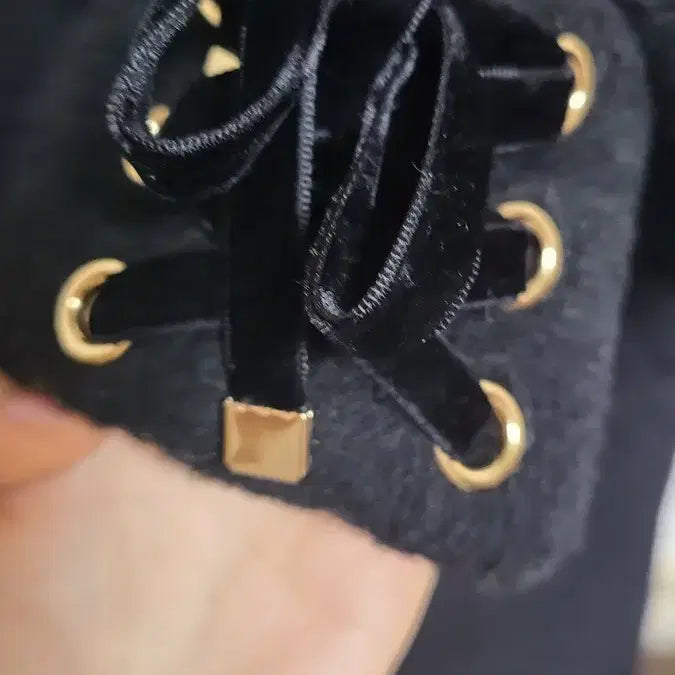 [BUNJANG] Liz Lisa Black Sailor Coat / 리즈리사 블랙 세일러 코트
