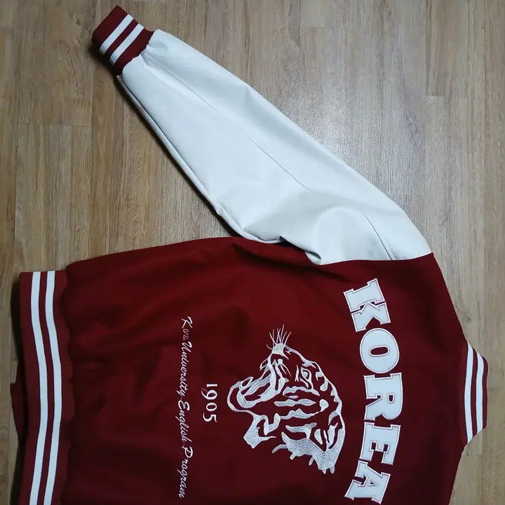 [SOLD OUT] KOREA 호랑이 고려대 얇은 과잠 바시티 L 100