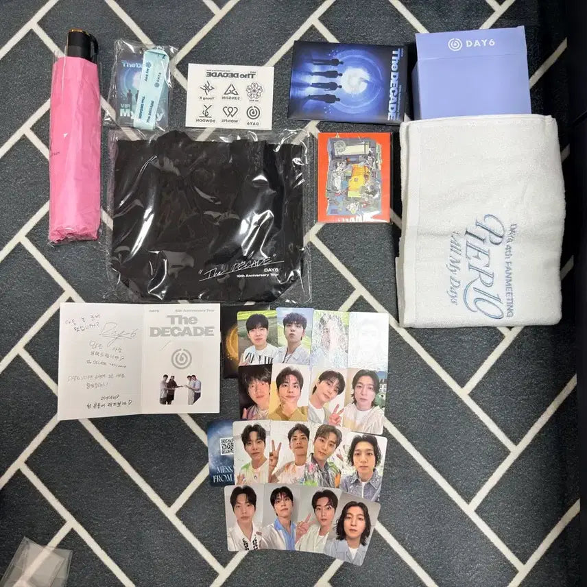 [SOLD OUT] 데이식스 10주년콘서트 THE DECADE 고양콘 막콘 입장기프트 키트