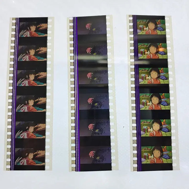 [BUNJANG] Studio Ghibli Spirited Away Film Cut Set / 센과 치히로의 행방불명 영화필름컷 6프레임 3매 (F-1)