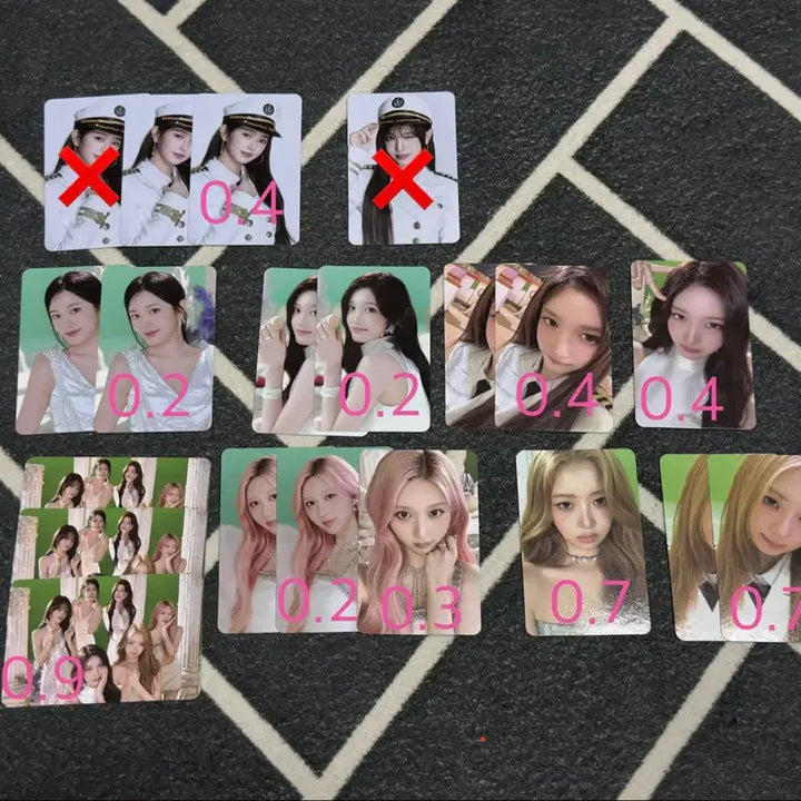 [BUNJANG] IVE Fan-Con IVE MD Random Photocard Pack / 아이브 팬콘 ive md 랜덤 포토카드 팩 포카 양도 원영 레이 리즈