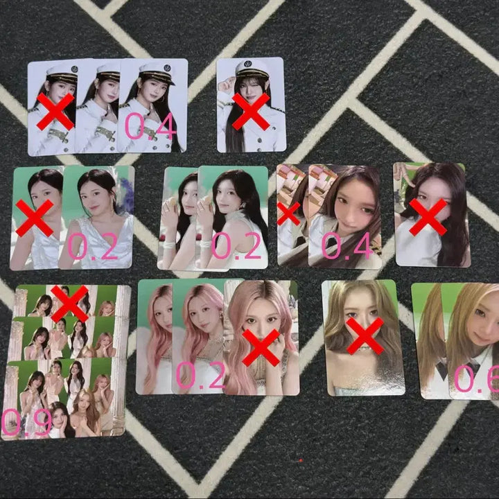 [BUNJANG] IVE Fan-Con IVE MD Random Photocard Pack / 아이브 팬콘 ive md 랜덤 포토카드 팩 포카 양도 원영 레이 리즈